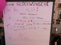 Glückwunschwand © Alia Glückwunschwand © Alia